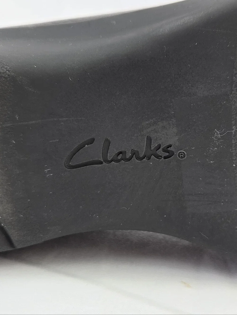 Clarks classic black